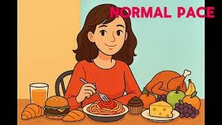 French Listening Practice (slow pace)/ Compréhension orale en français - Food/ Les aliments